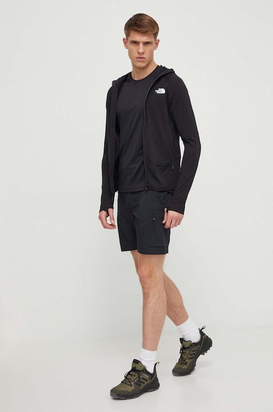 The North Face bluza sportowa Bolt Polartec NF0A825EJK31 czarny SS24