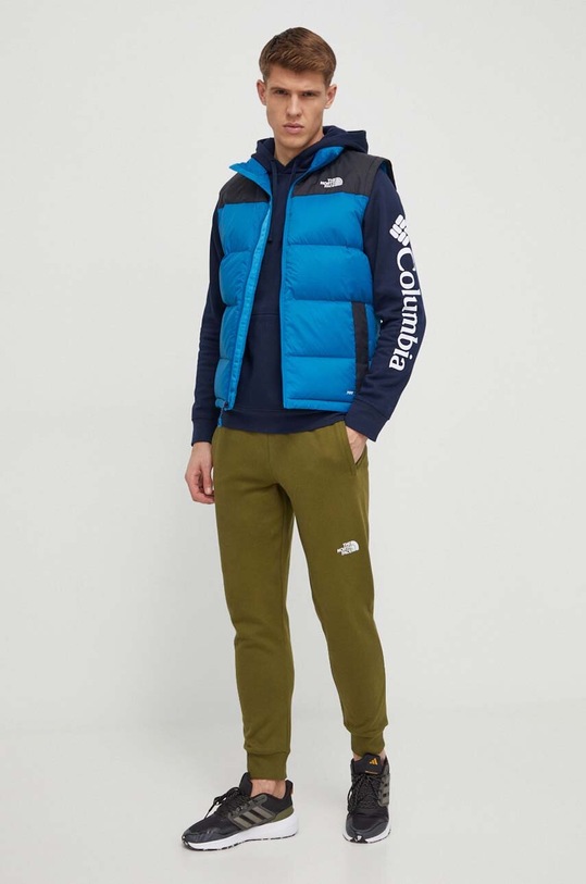 Páperová vesta The North Face DIABLO DOWN VEST NF0A4M9KUID1 modrá SS24