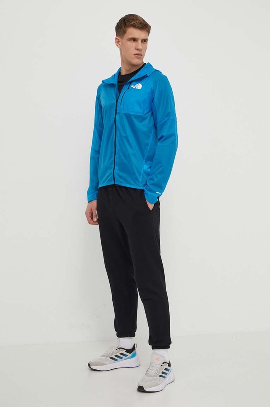 The North Face wiatrówka Windstream Shell NF0A87GTRI31 niebieski SS24