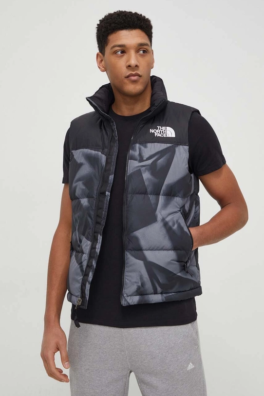 Пухен елек The North Face 1996 RETRO NUPTSE VEST с изолация черен NF0A3JQQSIF1