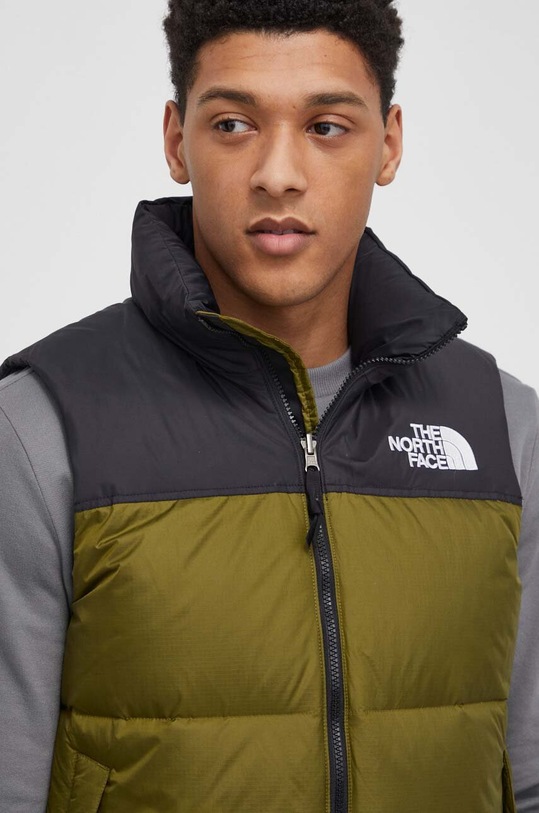 The North Face vesta de puf 1996 RETRO NUPTSE VEST cu captuseala verde NF0A3JQQPIB1