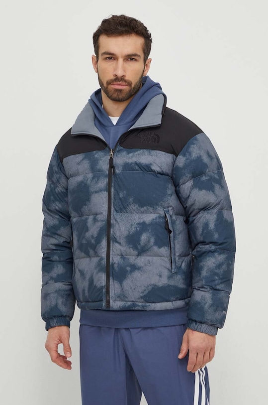 The North Face geaca de puf cu doua fete NUPTSE JACKET albastru NF0A875BSCO1
