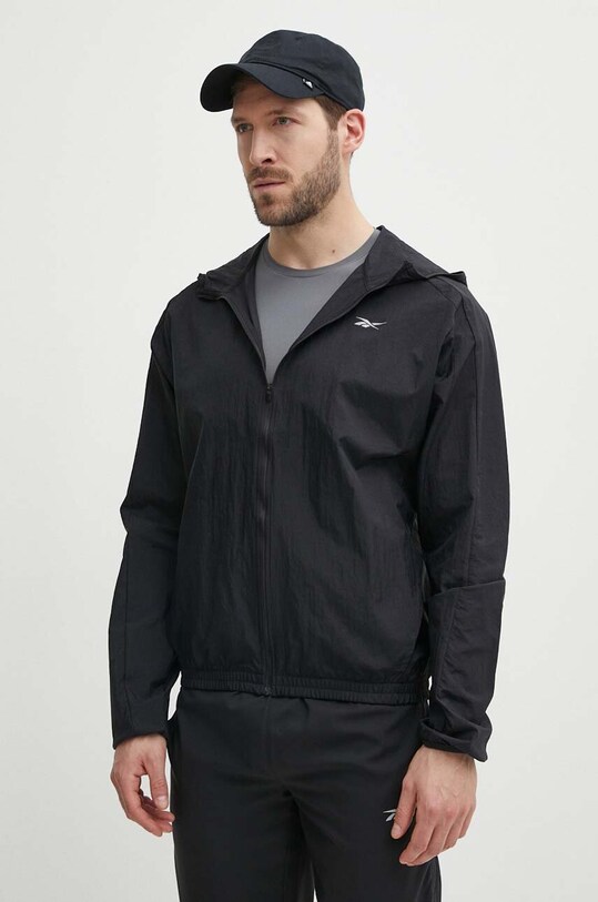Reebok windbreaker necaptusit negru 100075618