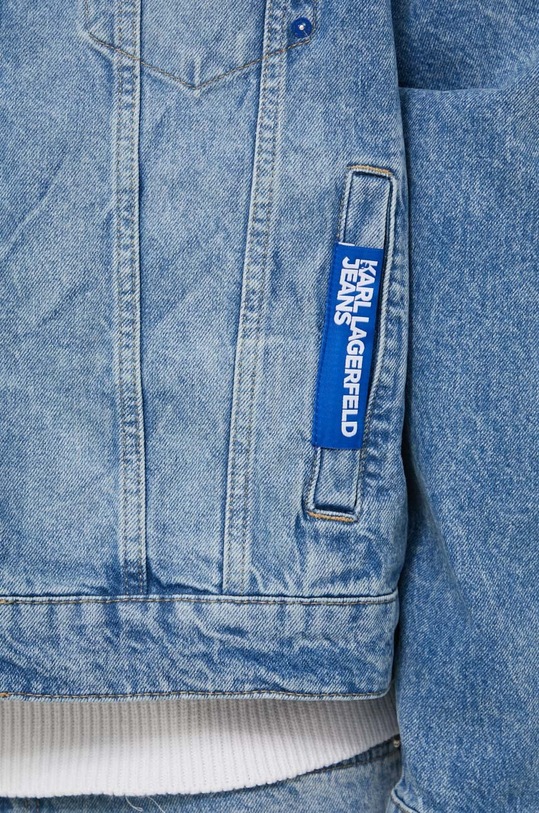 Karl Lagerfeld Jeans geacă din denim 241D1401 albastru