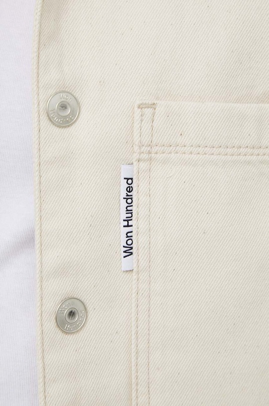 Won Hundred kurtka jeansowa 2888.15147 beżowy