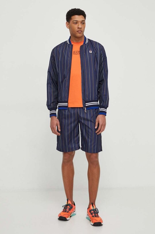 Fila kurtka bomber TM411154 granatowy SS24