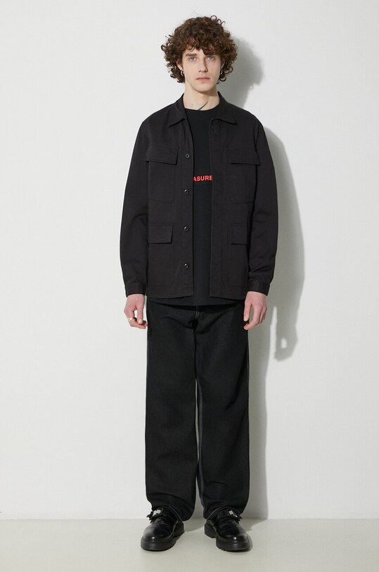 Bavlnená bunda Universal Works Mw Fatigue Jacket 166.BLACK čierna SS24
