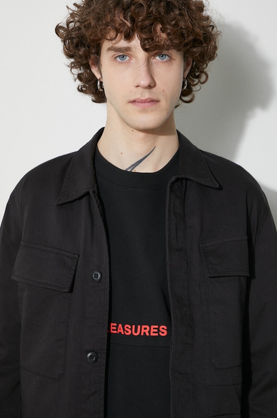 Universal Works jacheta de bumbac Mw Fatigue Jacket 166.BLACK negru