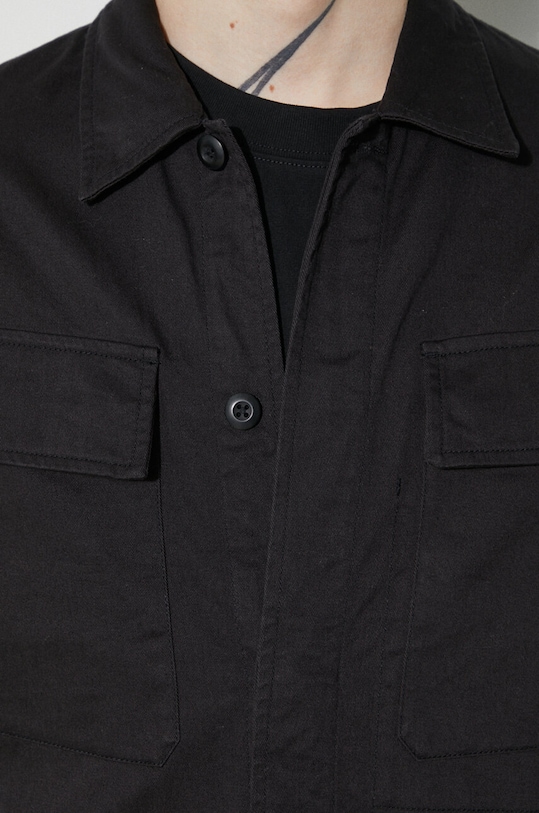 Universal Works jacheta de bumbac Mw Fatigue Jacket 166.BLACK