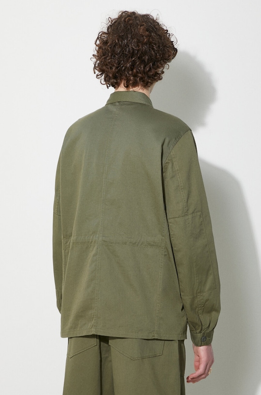 Odzież Universal Works kurtka Mw Fatigue Jacket 166.LIGHT.OLIVE zielony