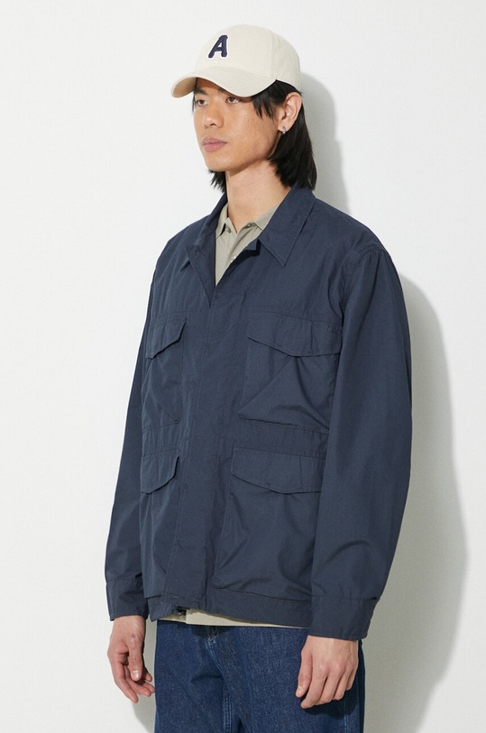 Universal Works geaca Parachute Field bleumarin 30115.NAVY