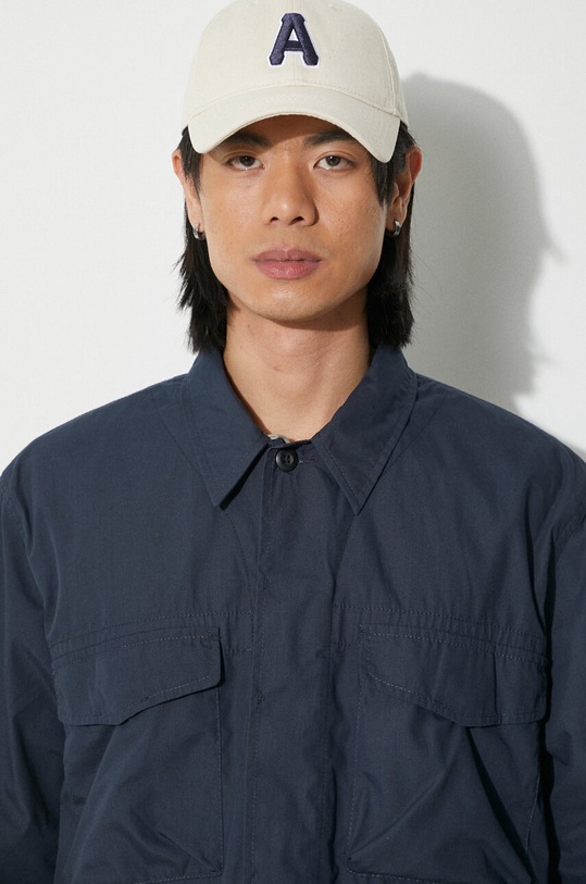 Universal Works geaca Parachute Field 30115.NAVY bleumarin