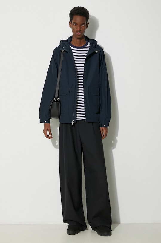 Woolrich kurtka Cruiser Hooded Jacket CFWOOU0884MRUT3662 granatowy SS24