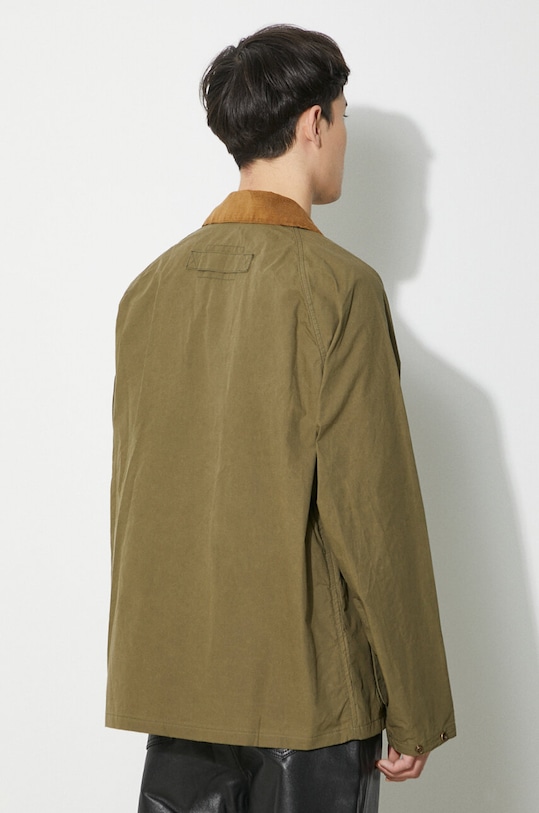 Bavlněná bunda Barbour Modified Transport Casual MCA0966 zelená SS24