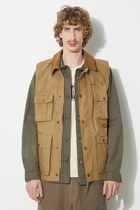 Barbour ujjatlan Modified Transport Vest nem bélelt bézs MGI0246