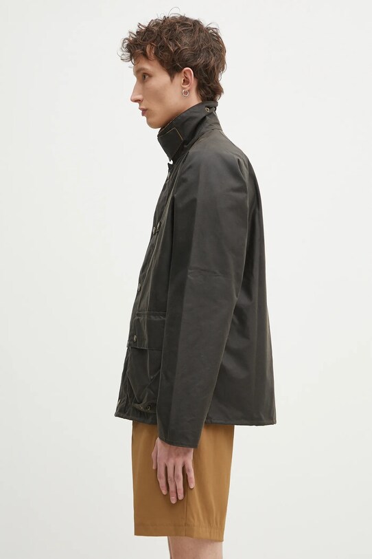 Voskovaná bunda Barbour Utility Spey Wax MWX2287 zelená SS25