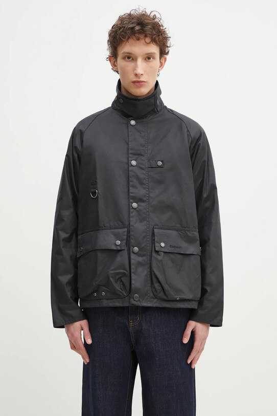 Вощеная куртка Barbour Utility Spey Wax тёмно-синий MWX2287