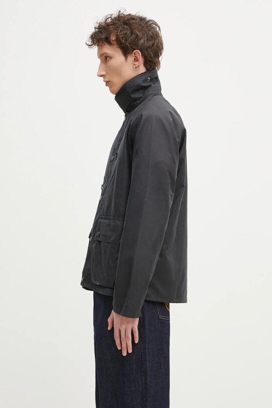 Вощеная куртка Barbour Utility Spey Wax MWX2287 тёмно-синий SS25