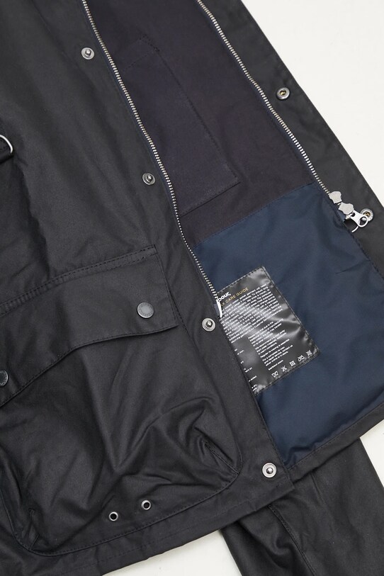 Непромокаемо яке Barbour Utility Spey Wax MWX2287 тъмносин
