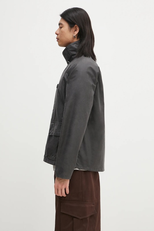 Barbour jachetă cerată Utility Spey Wax MWX2287 gri SS25
