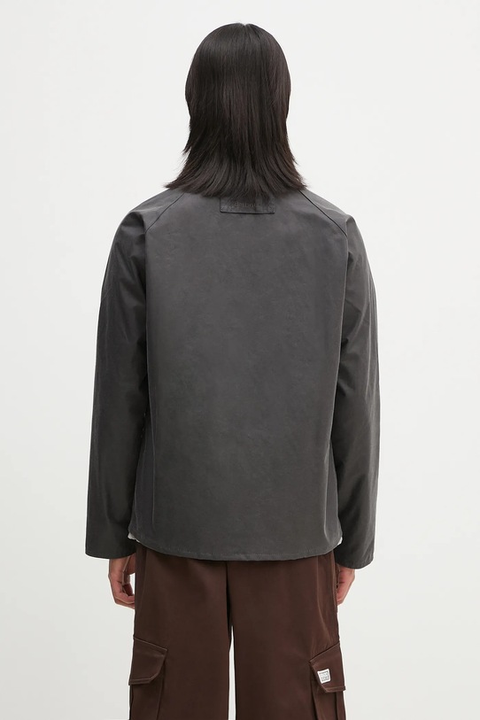 Îmbrăcăminte Barbour jachetă cerată Utility Spey Wax MWX2287 gri