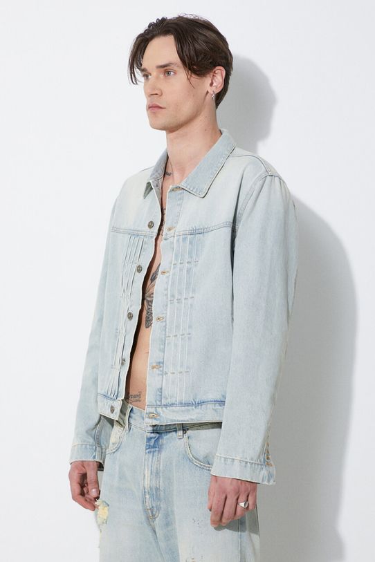 Τζιν μπουφάν 424 Denim Truck Jacket μπλε FF4SMJ30AP.TE001.500