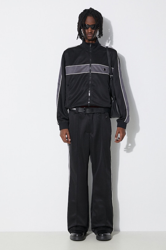 AMBUSH sweatshirt Track Jacket Tap BMBD003S24JER0011009 black SS24