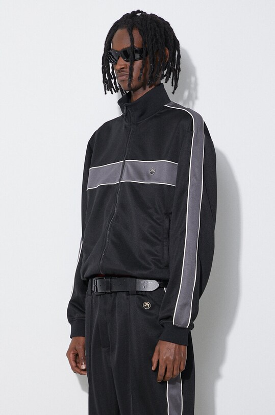 Mikina AMBUSH Track Jacket Tap BMBD003S24JER0011009 čierna