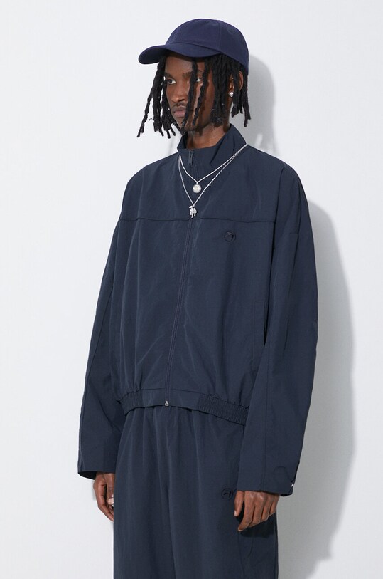 AMBUSH geaca Nylon Track Jacket bleumarin BMEA002S24FAB0014646