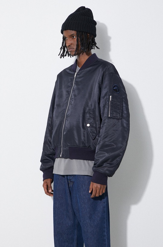 AMBUSH bomber jacket Nylon Bomber BMEH012S24FAB0014646 navy