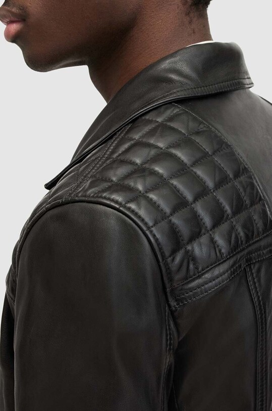 AllSaints kurtka skórzana CONROY czarny ML058F