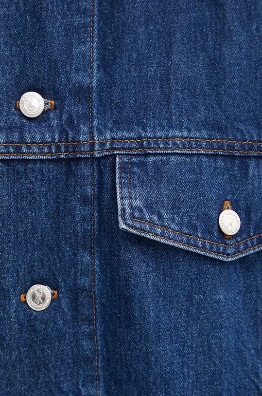 Džínová bunda A.P.C. blouson elvis COGWD.H02913.IAL modrá