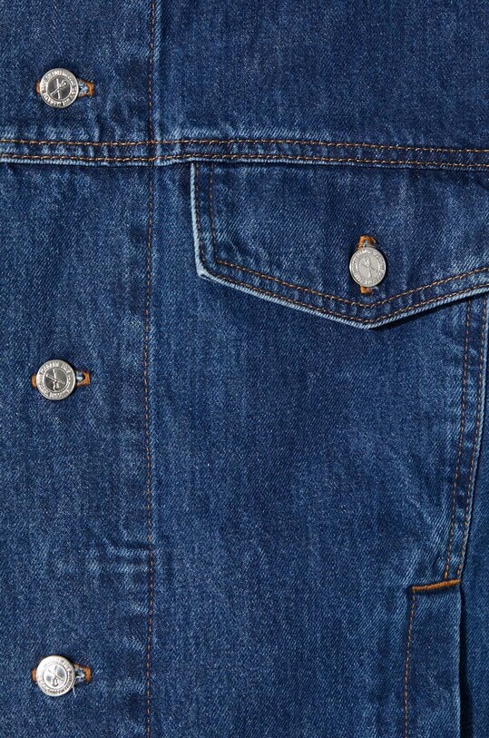 A.P.C. geacă din denim blouson elvis COGWD.H02913.IAL