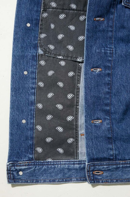 A.P.C. geacă din denim blouson elvis COGWD.H02913.IAL