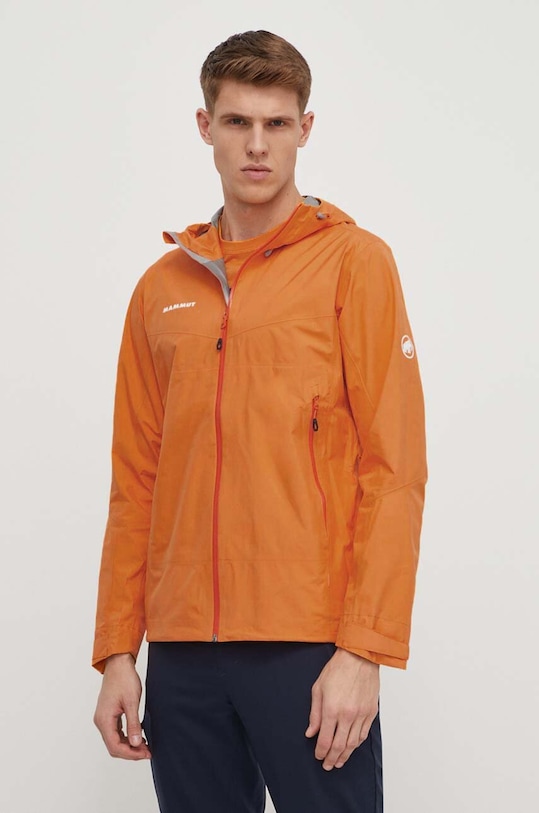 Mammut kurtka outdoorowa Convey Tour HS nieocieplane pomarańczowy 1010.27842