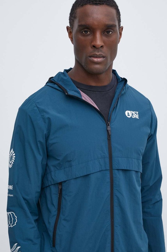 Oblečení Větrovka Picture Keelh MVT506 tyrkysová