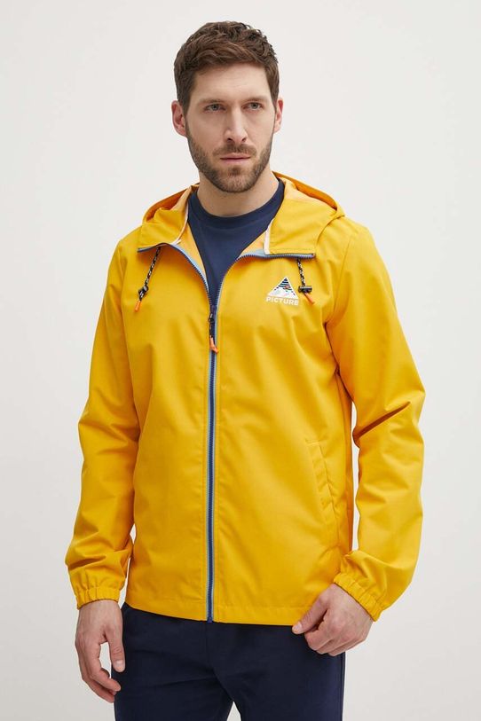 Picture kurtka outdoorowa Gerald pozostałe żółty MVT437