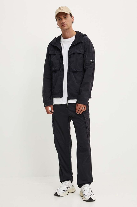 C.P. Company kurtka Chrome-R Hooded 16CMOW036A005904G granatowy SS24