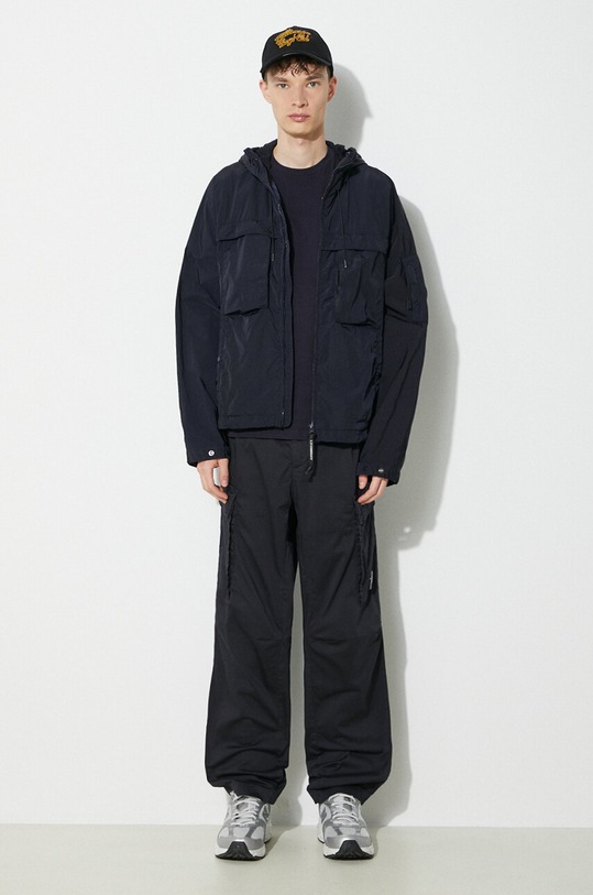 C.P. Company jacket Chrome-R Hooded 16CMOW036A005904G navy SS24
