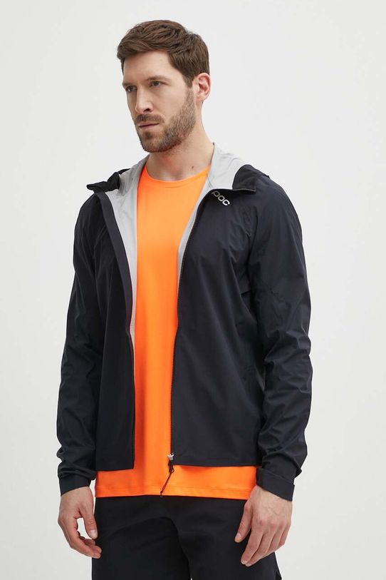 Велосипедная куртка POC Signal All-Weather с капюшоном чёрный 52314