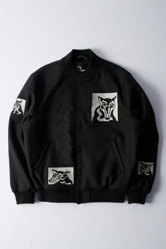 by Parra geaca Dog Faced Varsity