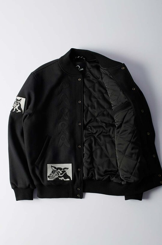 Clothing by Parra jacket Dog Faced Varsity 51160 black