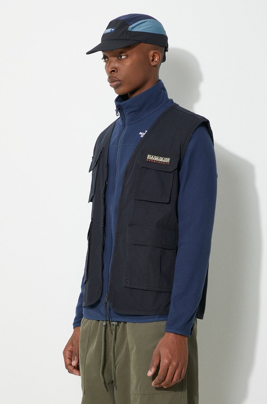 Елек Napapijri A-Colden V тъмносин NP0A4HPH0411