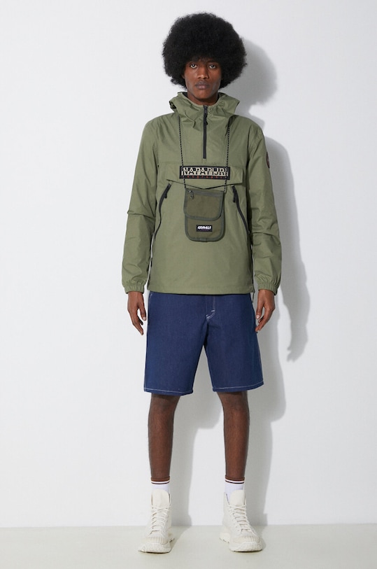 Jakna Napapijri Rainforest Wales Bonner Pkt V2 NP0A4HX6GAE1 zelena SS24