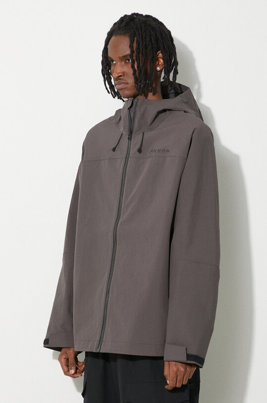 Filson geaca Swiftwater Rain Jacket gri FMCPS0048
