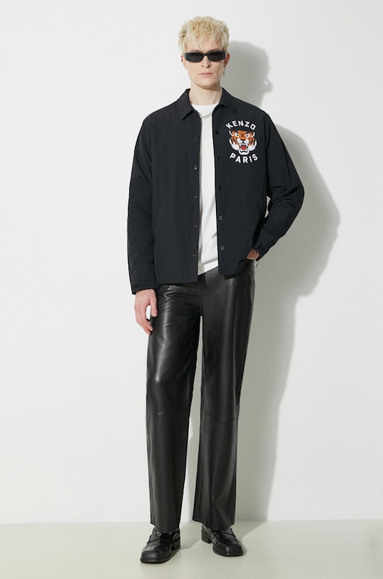 Яке Kenzo Lucky Tiger Padded Coach FE55BL0629NG.99 черен SS24