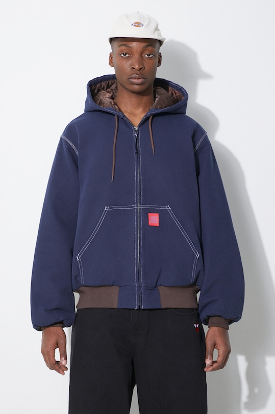 ICECREAM pamut kabát Hooded Work sötétkék IC24104
