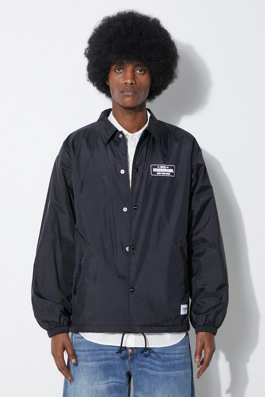 NEIGHBORHOOD giacca Windbreaker Jacket-2 non isolato nero 241TSNH.JKM06