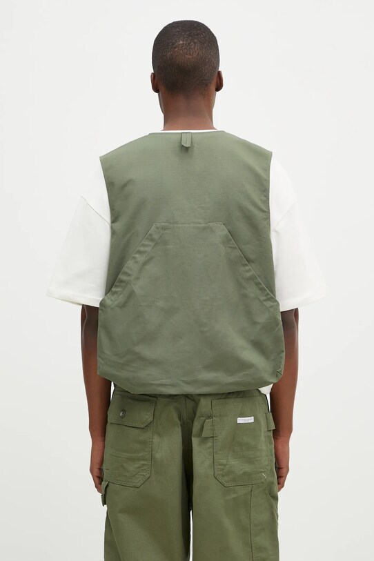 Oblečení Vesta Engineered Garments Fowl Vest OR120.CT010 zelená