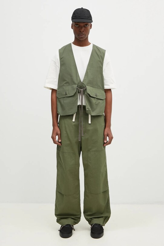 Vesta Engineered Garments Fowl Vest OR120.CT010 zelená